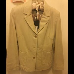 Kenneth Cole Reaction Leather Jacket, Sz Med